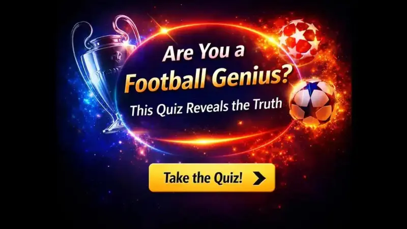 Abstract football trivia quiz background