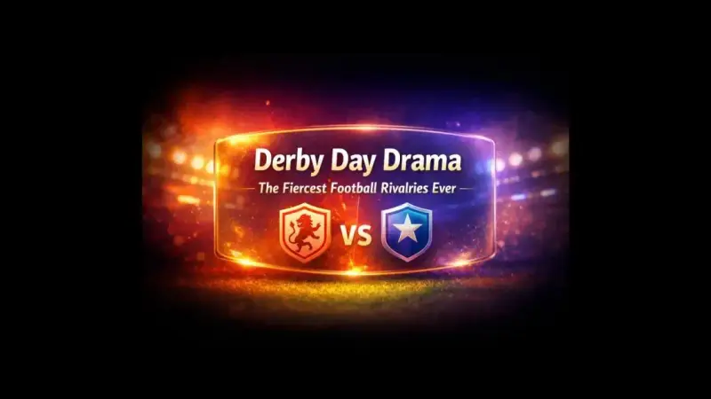 Abstract dramatic gradient background for football derby quiz