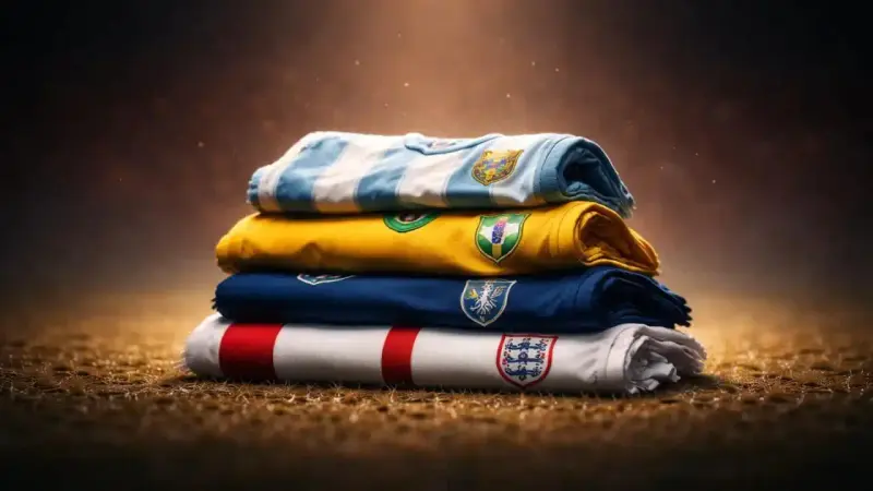Abstract cinematic football-themed gradient background
