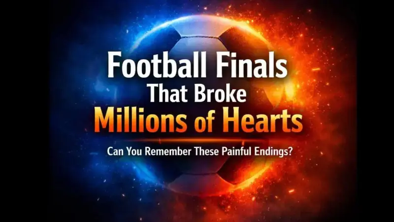 Abstract gradient background representing emotional football finals moments