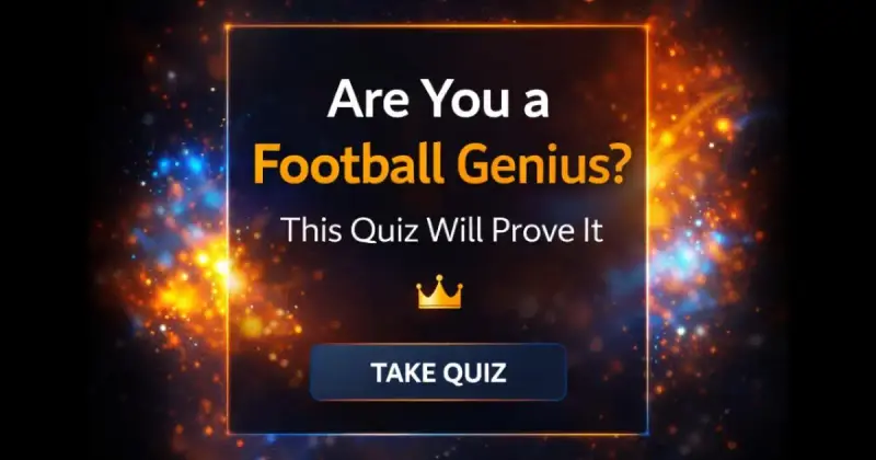 Abstract gradient background for football genius quiz
