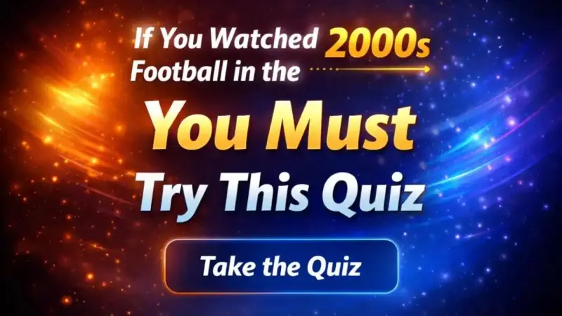 Abstract gradient background for football in the 2000s quiz