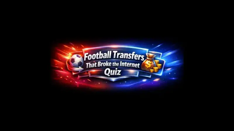 Abstract football-themed gradient background representing dramatic transfer moments