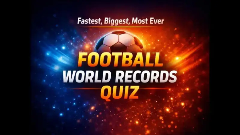 Abstract gradient background representing extreme football records