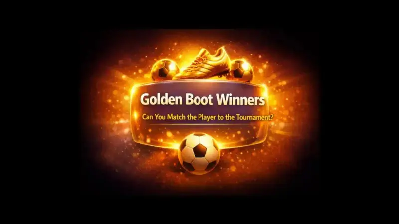 Abstract golden gradient background for Golden Boot quiz