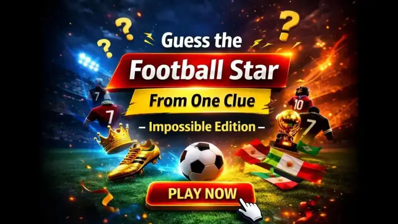 Abstract football themed gradient background for impossible football quiz