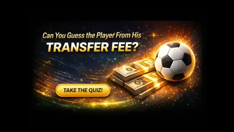 Abstract football finance themed gradient background representing transfer fee quiz