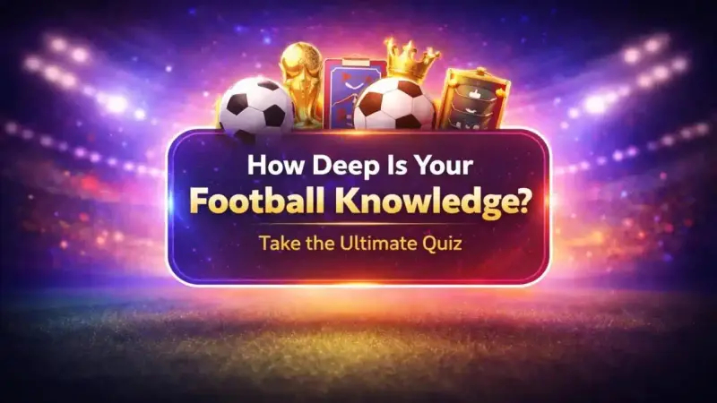 Abstract football themed gradient background for knowledge quiz