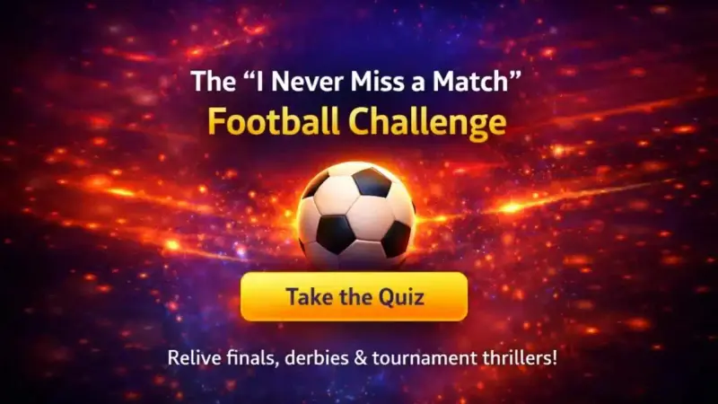Abstract football-themed gradient background representing major matches and finals