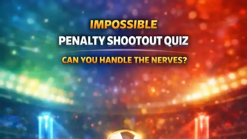 Impossible penalty shootout football quiz challenge