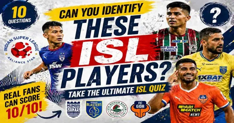 Indian Super League players collage with popular football stars