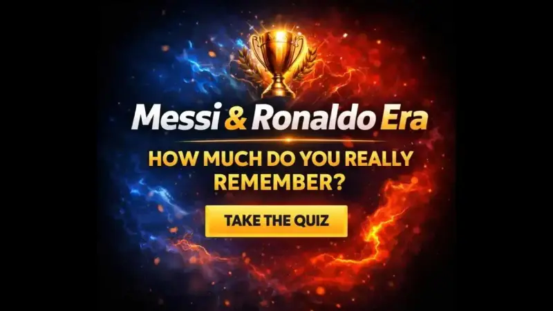 Messi and Ronaldo era football quiz challenge