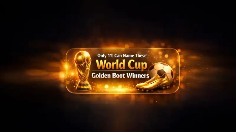World Cup Golden Boot themed abstract football background