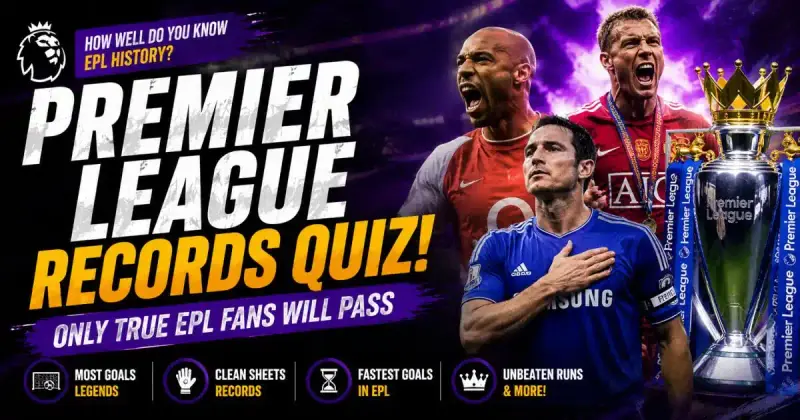 Premier League legends and iconic EPL record moments