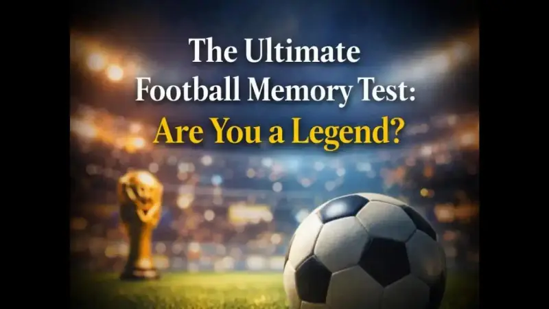 Abstract gradient background for a football memory quiz