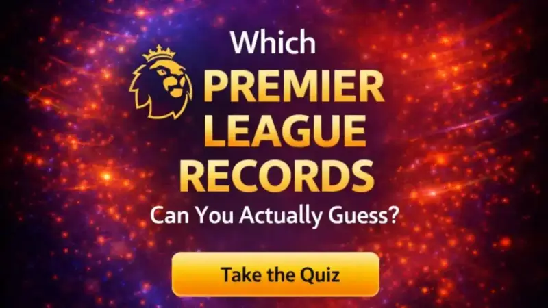 Abstract blue and gold gradient background representing Premier League records and statistics