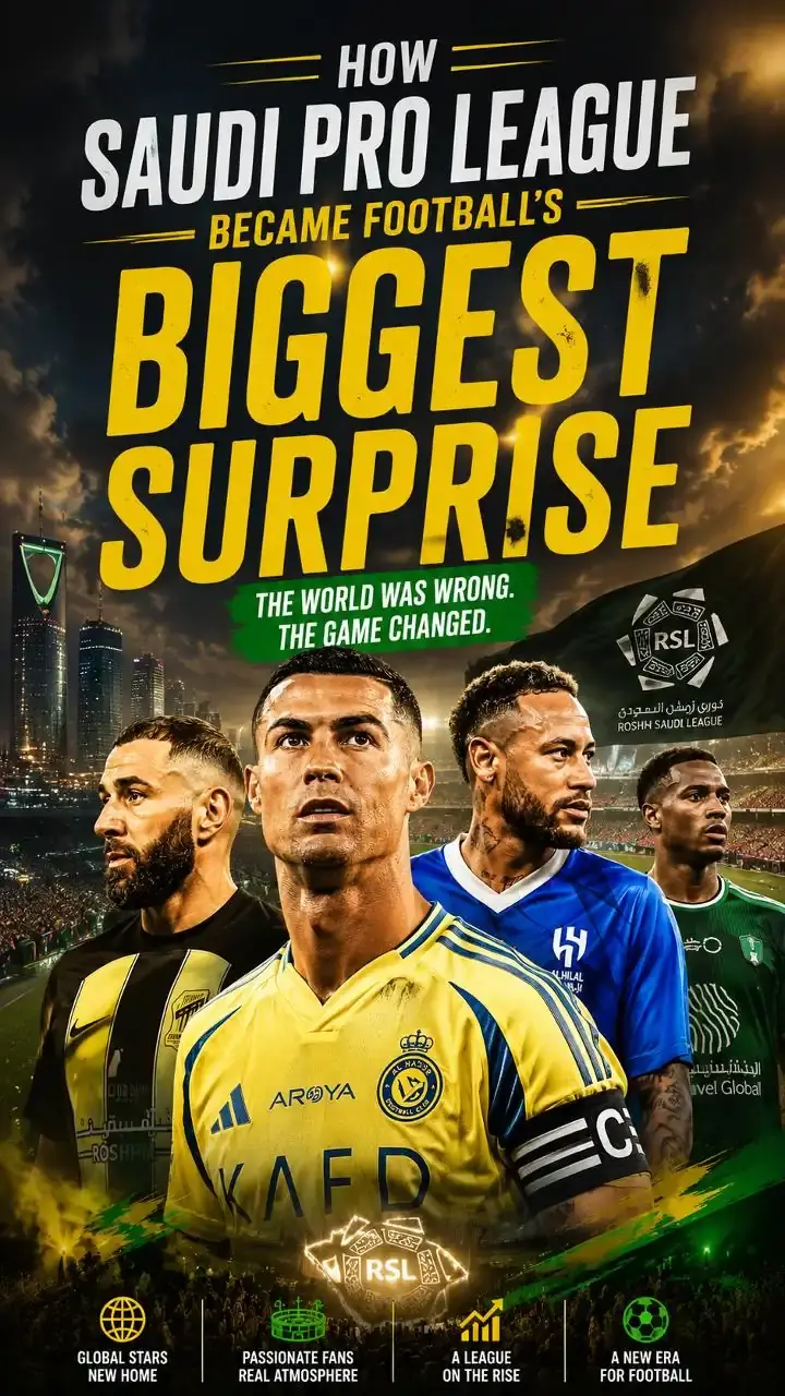 Cristiano Ronaldo and global football stars transforming the Saudi Pro League atmosphere